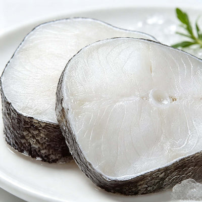 Frozen Round Cut Cod Steak